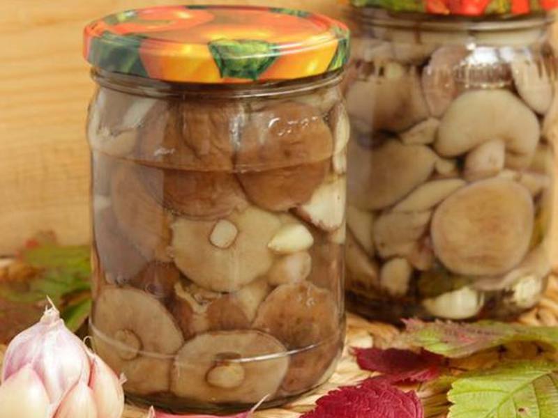 Marinated mushrooms