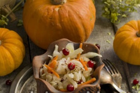 sauerkraut with cranberries