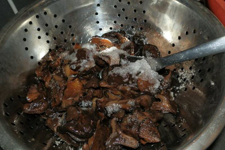 Salting process