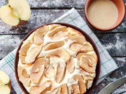 cottage cheese casserole with apples