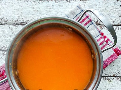 add water and sugar