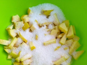 pour sugar