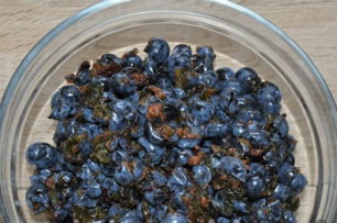 peel the berries