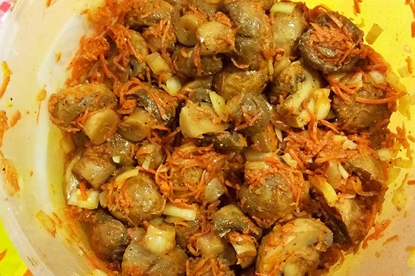 Korean mushrooms