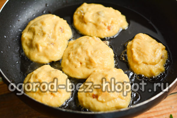 put another 1 tablespoon of potato on top