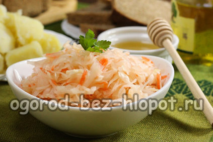 sauerkraut with honey