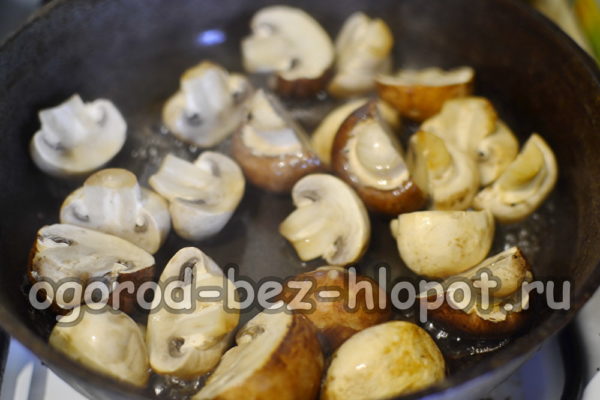 fry mushrooms