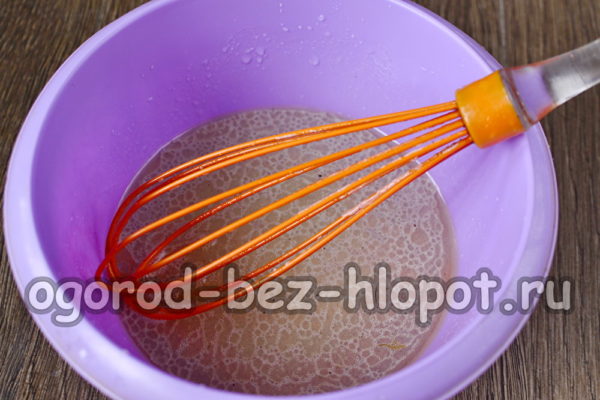 add sugar and soda