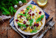 Rustikalna salata s krumpirom i kiseli krastavci