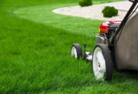 Lawn mowing