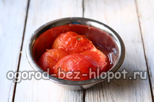 peel tomatoes