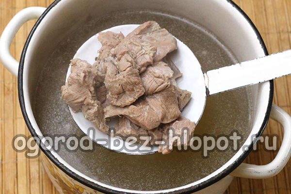boil beef