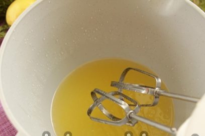 add sugar and vegetable oil