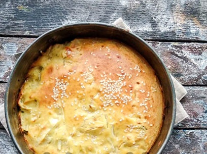 cabbage pie is ready