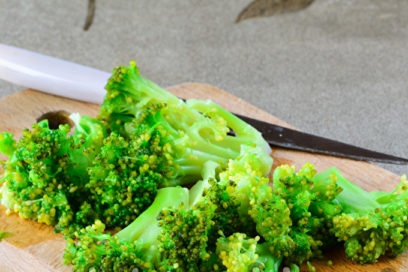 boil broccoli and chop