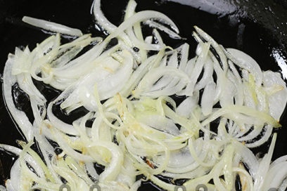 toss onions