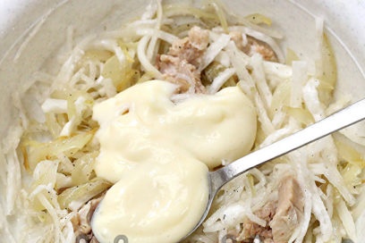 season with mayonnaise