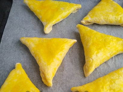 put on a baking sheet
