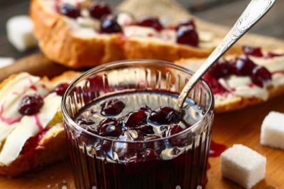 cherry jam with pits