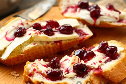five-minute cherry jam