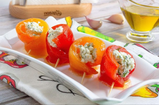 Bell pepper rolls