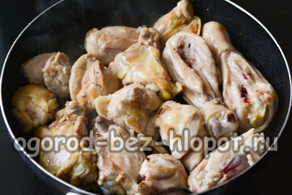 fry meat