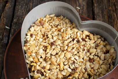 layer of nuts