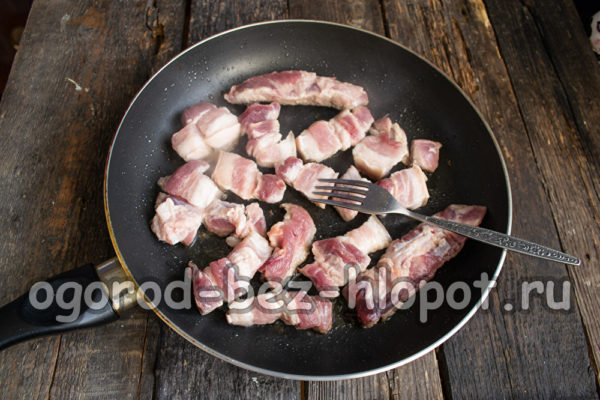 fry meat