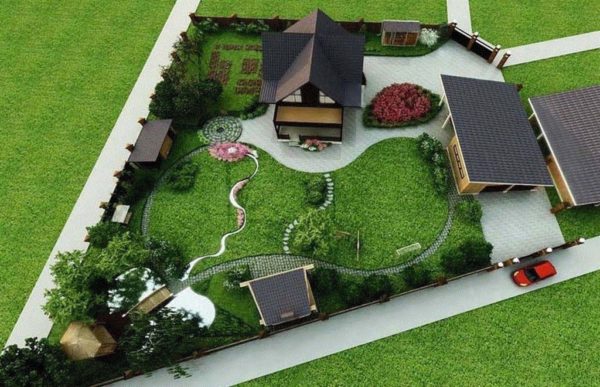 site design 12 acres