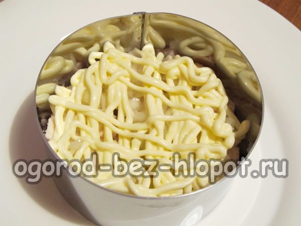 grease with mayonnaise