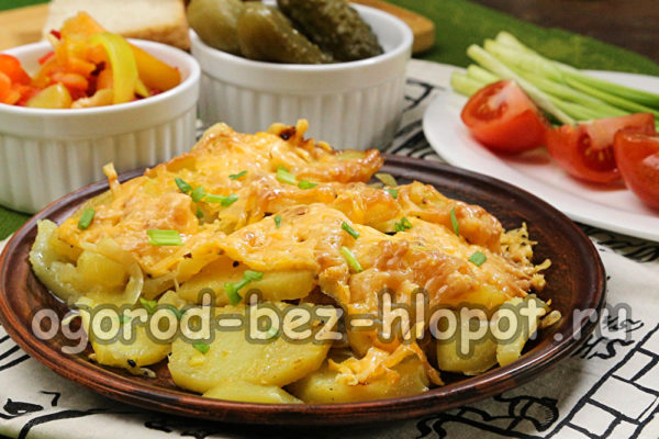 baked potatoes ready