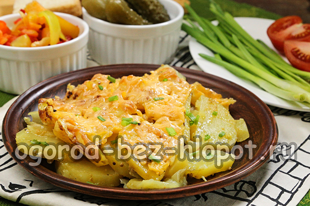 baked potato with cheese