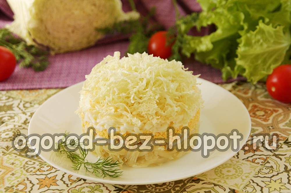 Labud od lanene salate