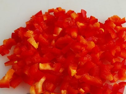 chopped pepper