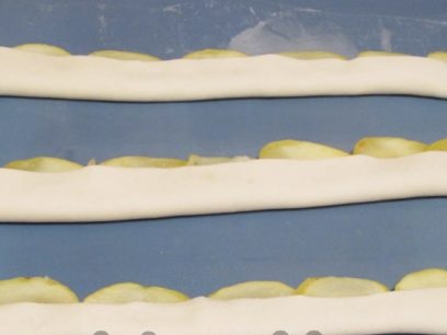 bend the bottom edge