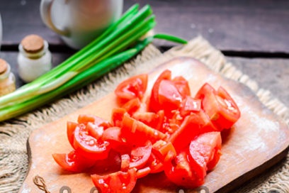 chopped tomatoes