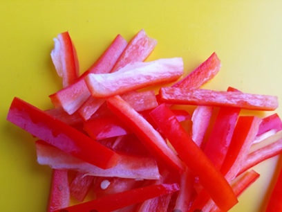 chopped pepper