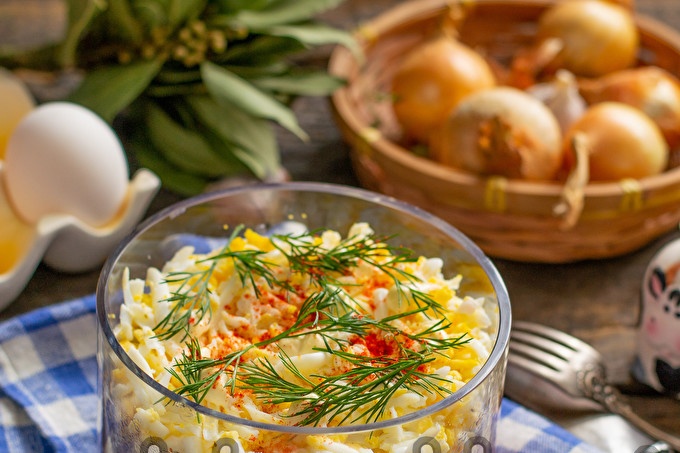Srpska salata s repe i mesom