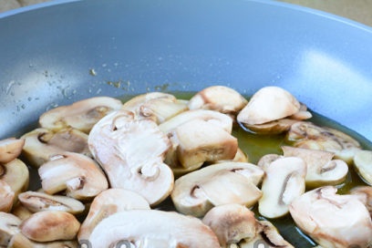 fry mushrooms