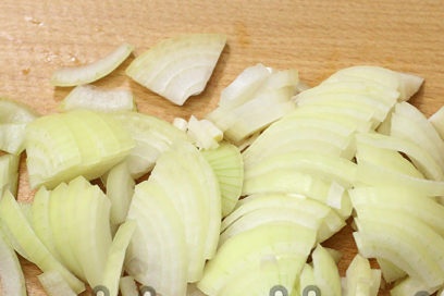 chop onion