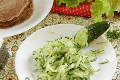 grate cucumber