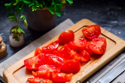 chopped tomatoes
