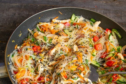 sprinkle with black sesame seeds