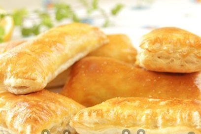 put ready puffs on a plate