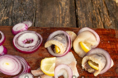 herring rolls