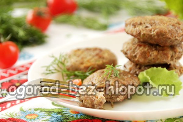 beef diet cutlets