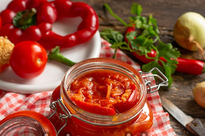 peppers stuffed with vegetables