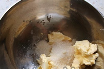 butter with sugar