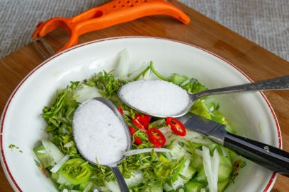salt and sugar