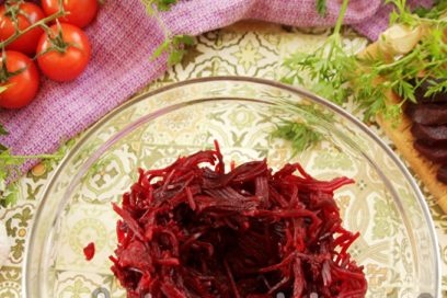 beets in a bowl
